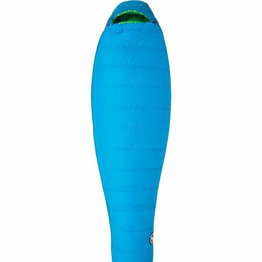 Hiking And Camping Gear Big Agnes | Big Agnes Women'S Mirror Lake 20 Degree Sleeping Bag Blue/Green