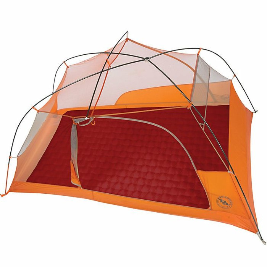 Hiking And Camping Gear Big Agnes | Big Agnes Rapide Sl Insulated Tent Floor Pad Orange