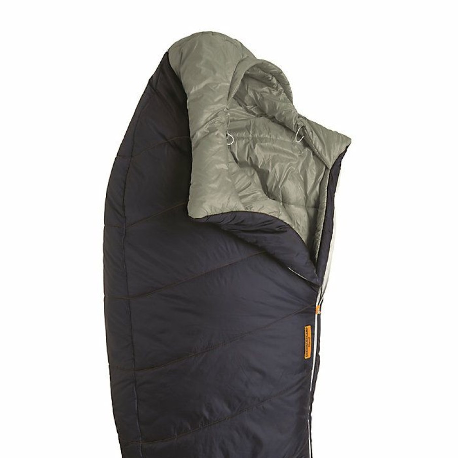 Hiking And Camping Gear Big Agnes | Big Agnes Sidewinder Camp 20 Sleeping Bag Indigo/Gray