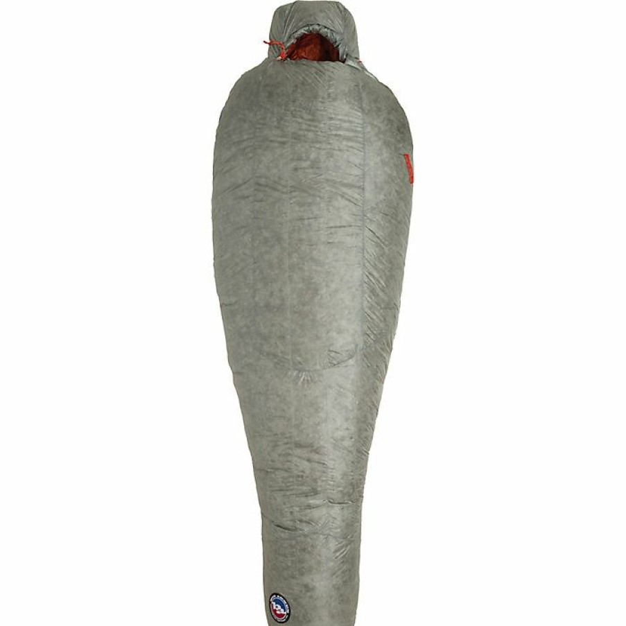 Hiking And Camping Gear Big Agnes | Big Agnes Star Fire -20 Sleeping Bag Gray/Pumpkin