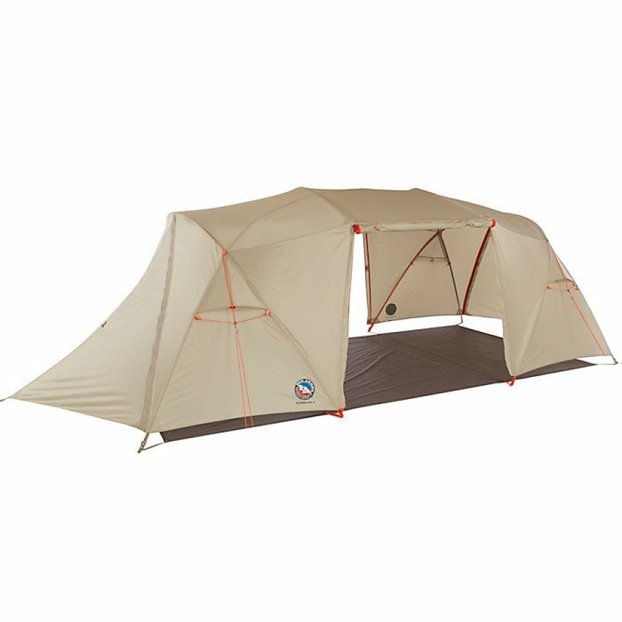 Hiking And Camping Gear Big Agnes | Big Agnes Wyoming Trail 4P Tent Olive