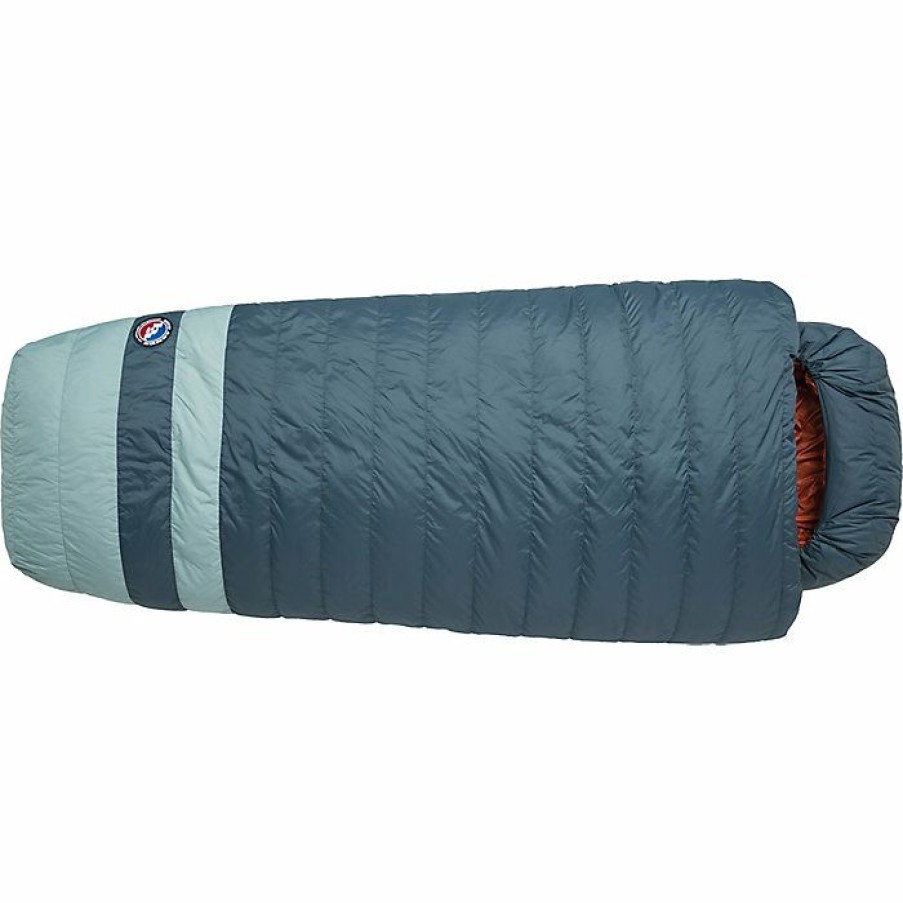 Hiking And Camping Gear Big Agnes | Big Agnes Diamond Park 15 Sleeping Bag Gray/Slate