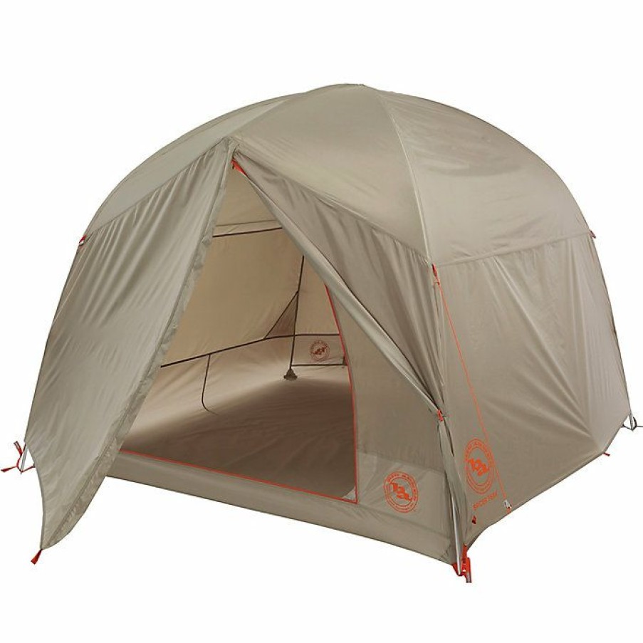 Hiking And Camping Gear Big Agnes | Big Agnes Spicer Peak 4P Tent Olive