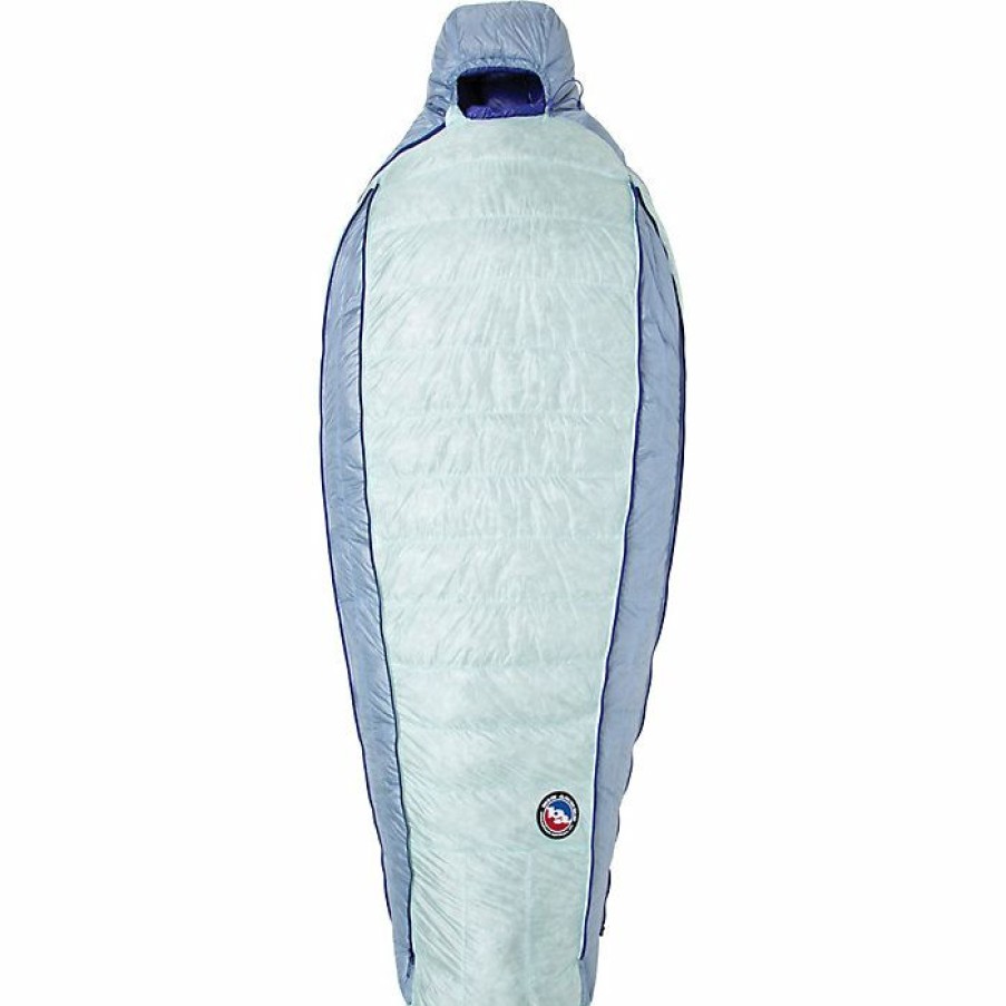 Hiking And Camping Gear Big Agnes | Big Agnes Women'S Torchlight Ul 20 Sleeping Bag Blue/Aqua