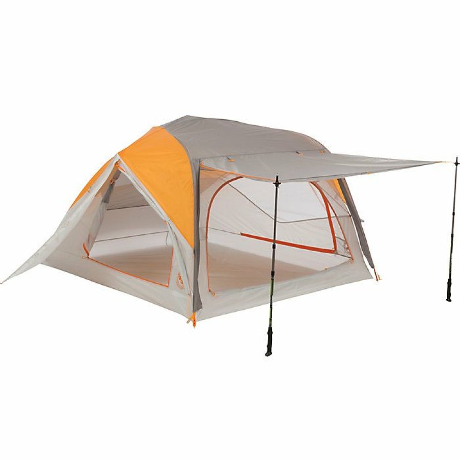 Hiking And Camping Gear Big Agnes | Big Agnes Salt Creek Sl 3 Person Tent Gray/Lt Gray/Orange