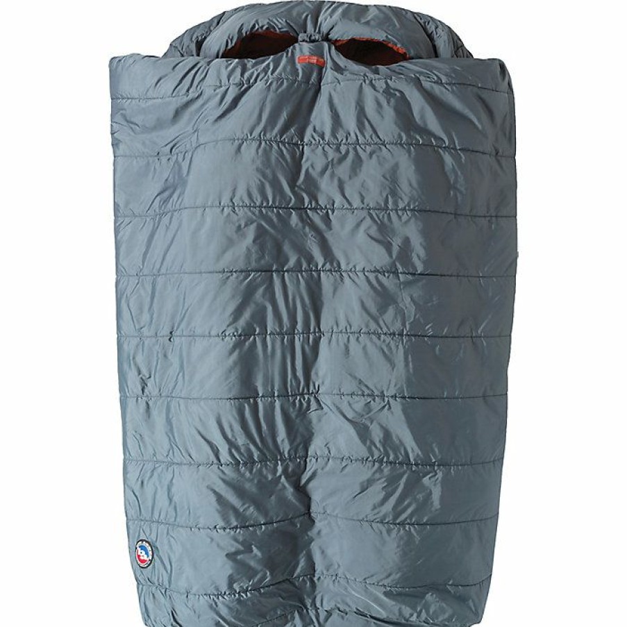 Womens Sleeping Bags Big Agnes | Big Agnes Dream Island 20 Sleeping Bag Slate / Orange