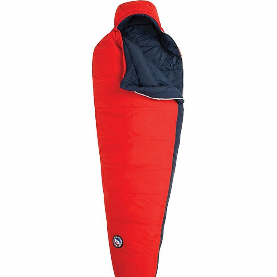 Womens Sleeping Bags Big Agnes | Big Agnes Buell 30 Degree Sleeping Bag Red/Navy