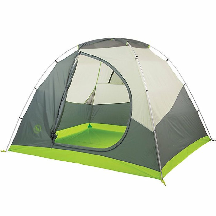 Hiking And Camping Gear Big Agnes | Big Agnes Rabbit Ears 4 Tent Gray/Green