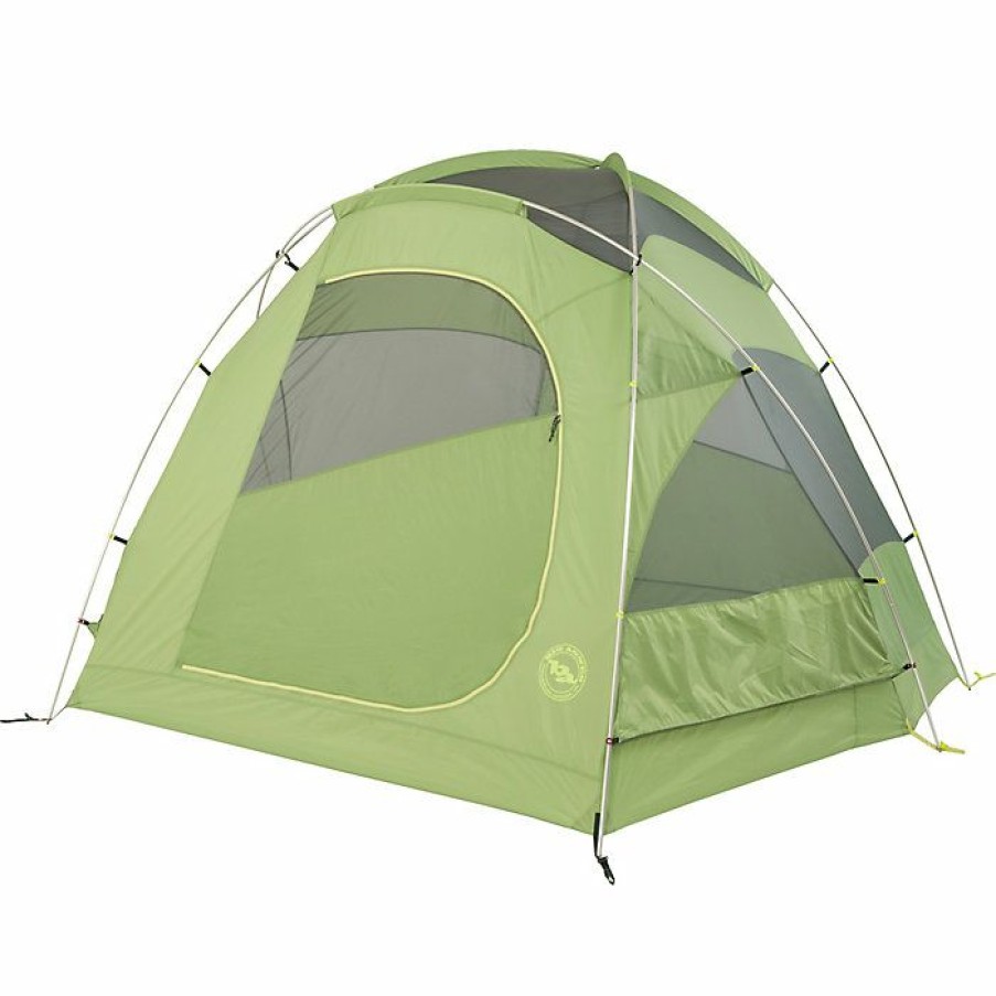 Hiking And Camping Gear Big Agnes | Big Agnes Tensleep Station 6 Tent Green