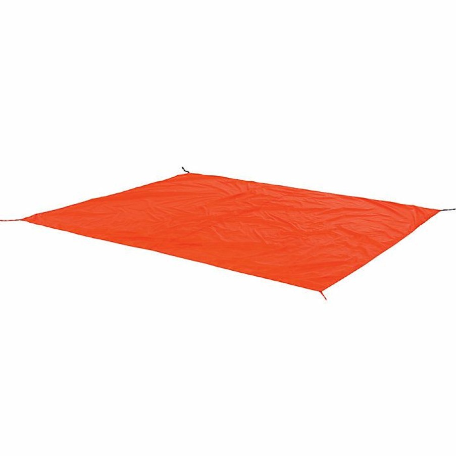 Hiking And Camping Gear Big Agnes | Big Agnes Dog House 4P Footprint Orange