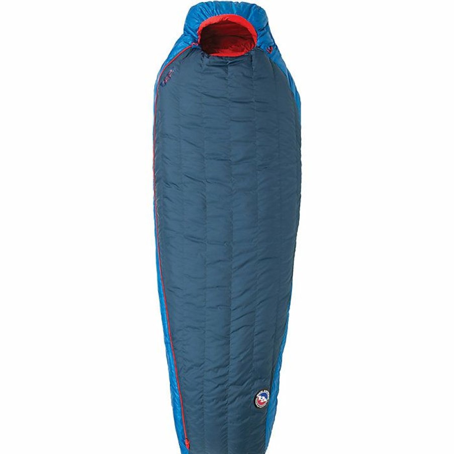 Womens Sleeping Bags Big Agnes | Big Agnes Anvil Horn 30 Degree Sleeping Bag Blue/Red