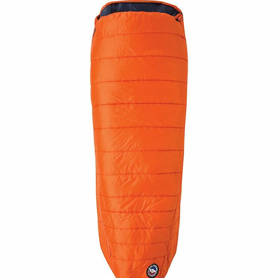 Womens Sleeping Bags Big Agnes | Big Agnes Lost Dog 45 Degree Sleeping Bag Orange/Navy