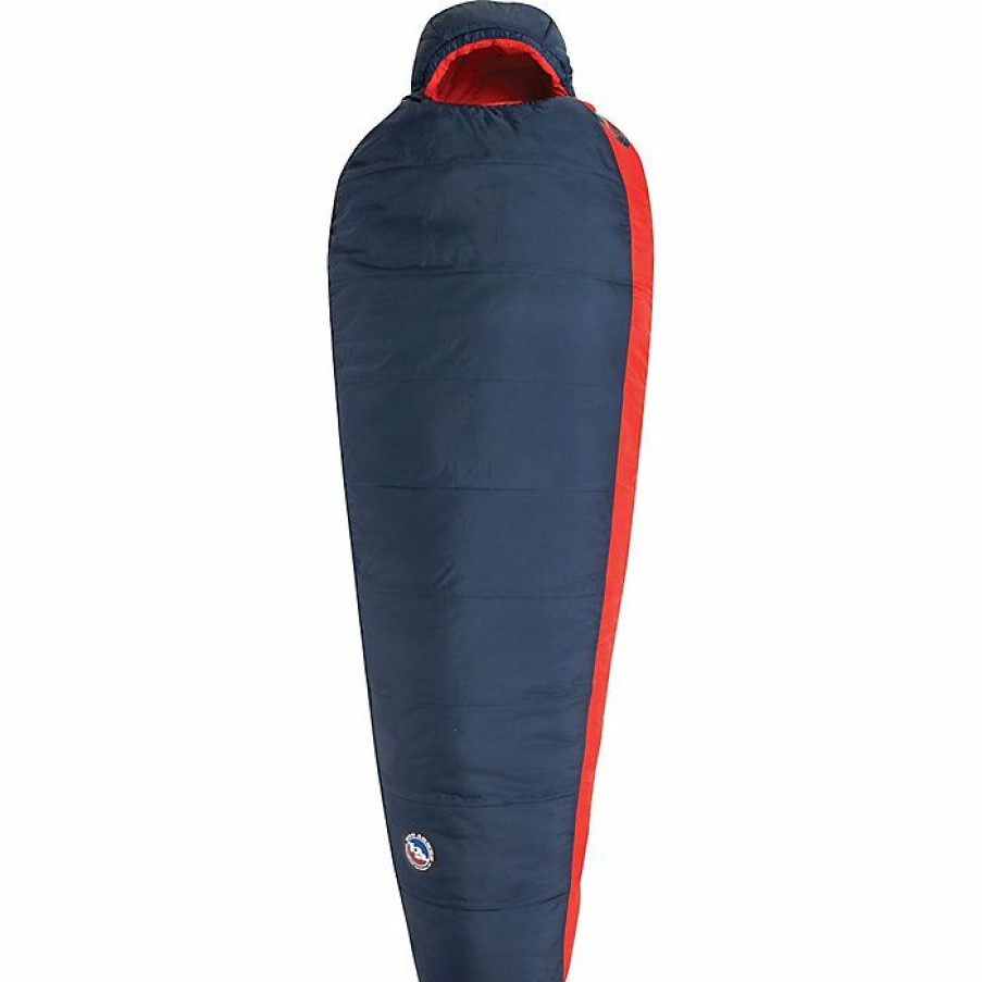 Womens Sleeping Bags Big Agnes | Big Agnes Husted 20 Degree Sleeping Bag Navy/Red