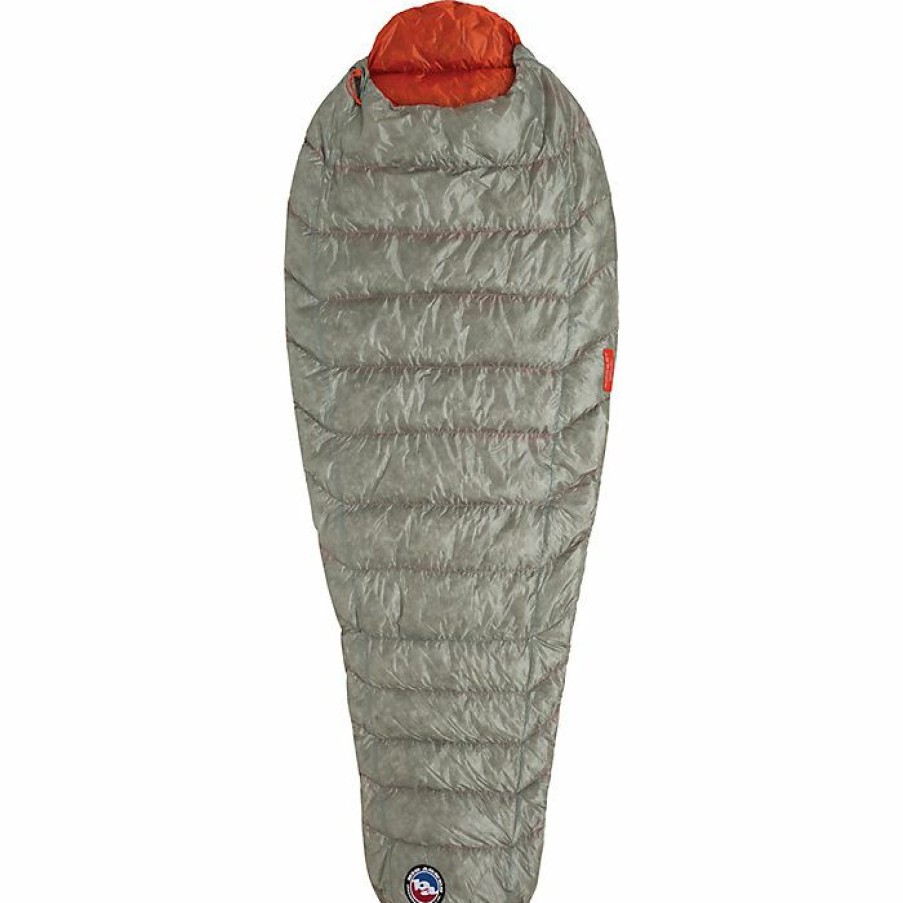 Womens Sleeping Bags Big Agnes | Big Agnes Pluton Ul 40 Sleeping Bag Gray/Pumpkin