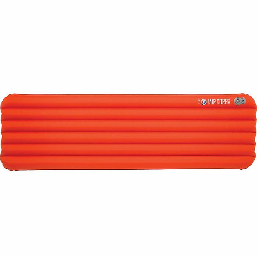 Hiking And Camping Gear Big Agnes | Big Agnes Insulated Air Core Ultra Sleeping Pad Orange