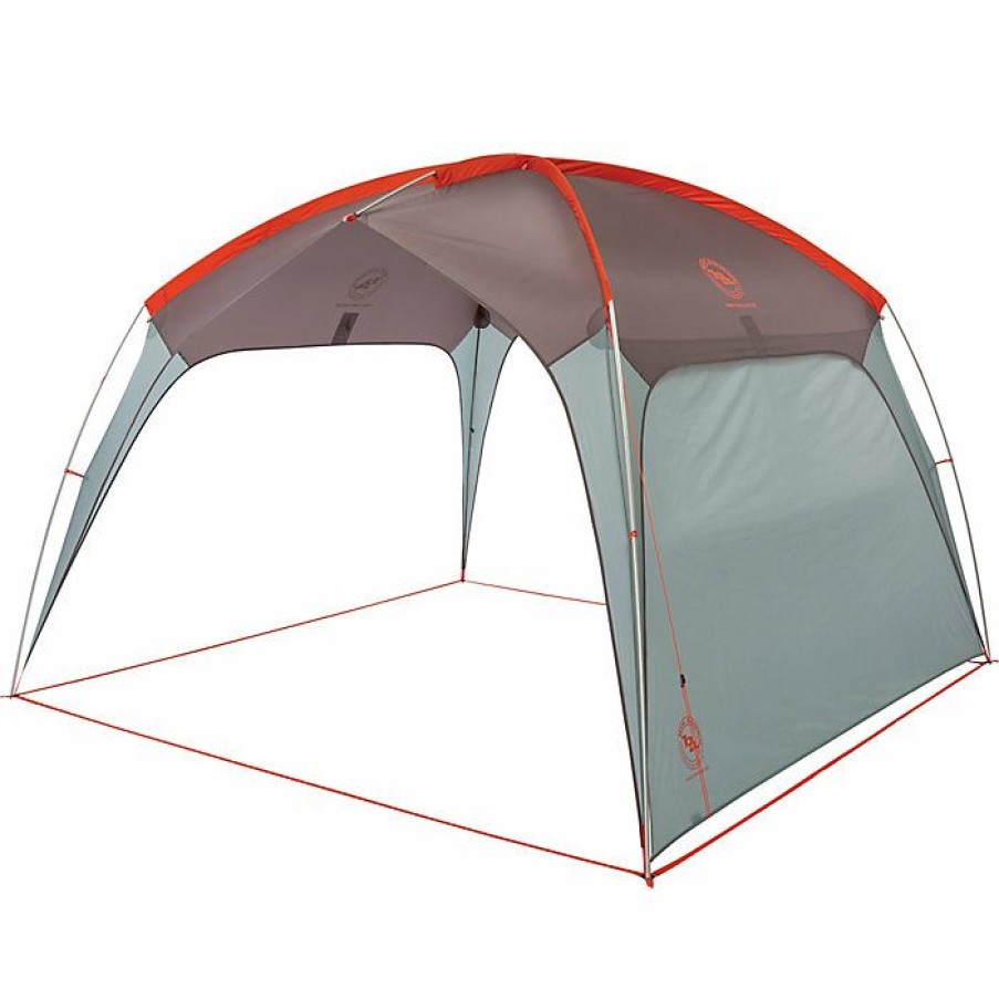 Hiking And Camping Gear Big Agnes | Big Agnes Three Forks Shelter Orange/Taupe/Gray