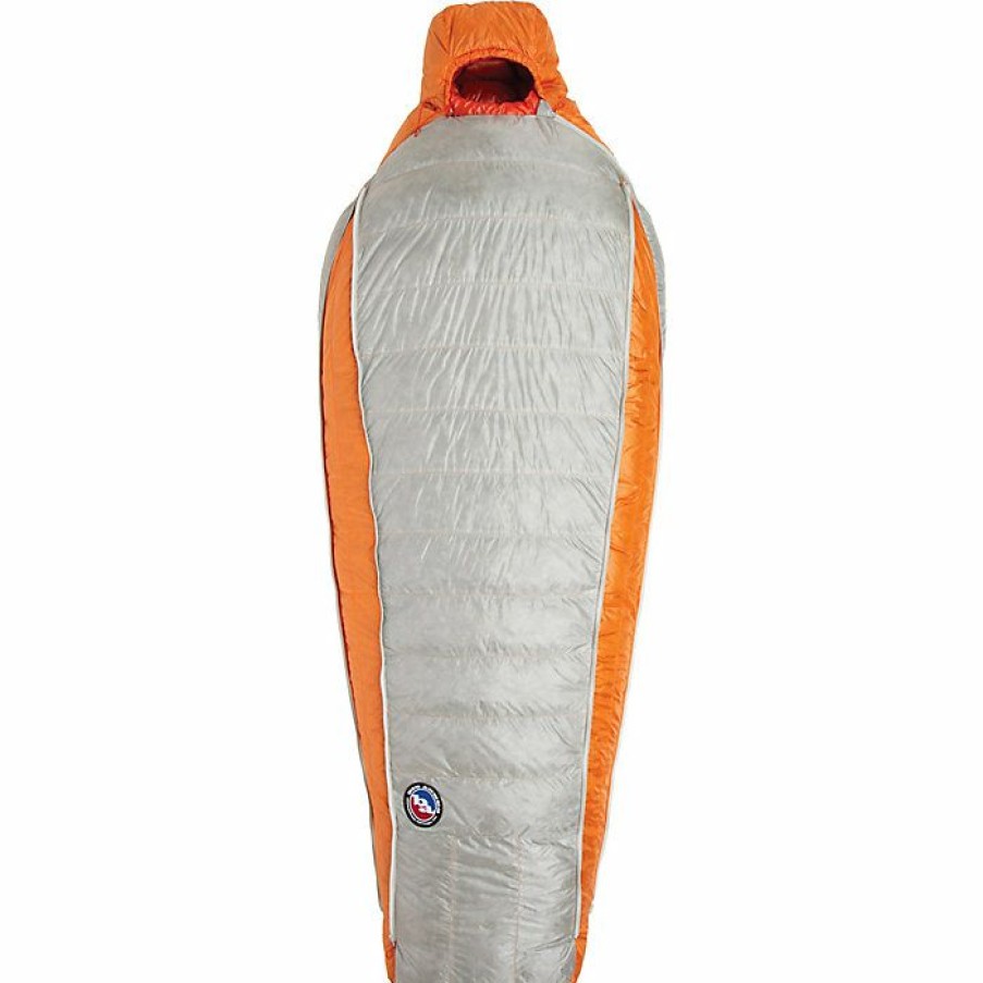 Hiking And Camping Gear Big Agnes | Big Agnes Torchlight Ul 20 Sleeping Bag Orange/Gray