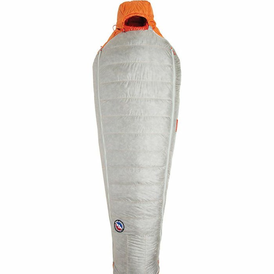 Hiking And Camping Gear Big Agnes | Big Agnes Torchlight Ul 20 Sleeping Bag Orange/Gray