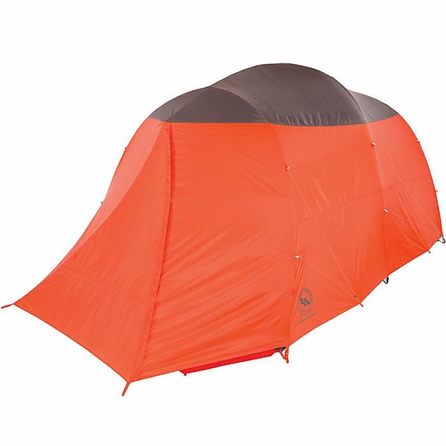 Hiking And Camping Gear Big Agnes | Big Agnes Bunk House 8P Tent Orange / Taupe