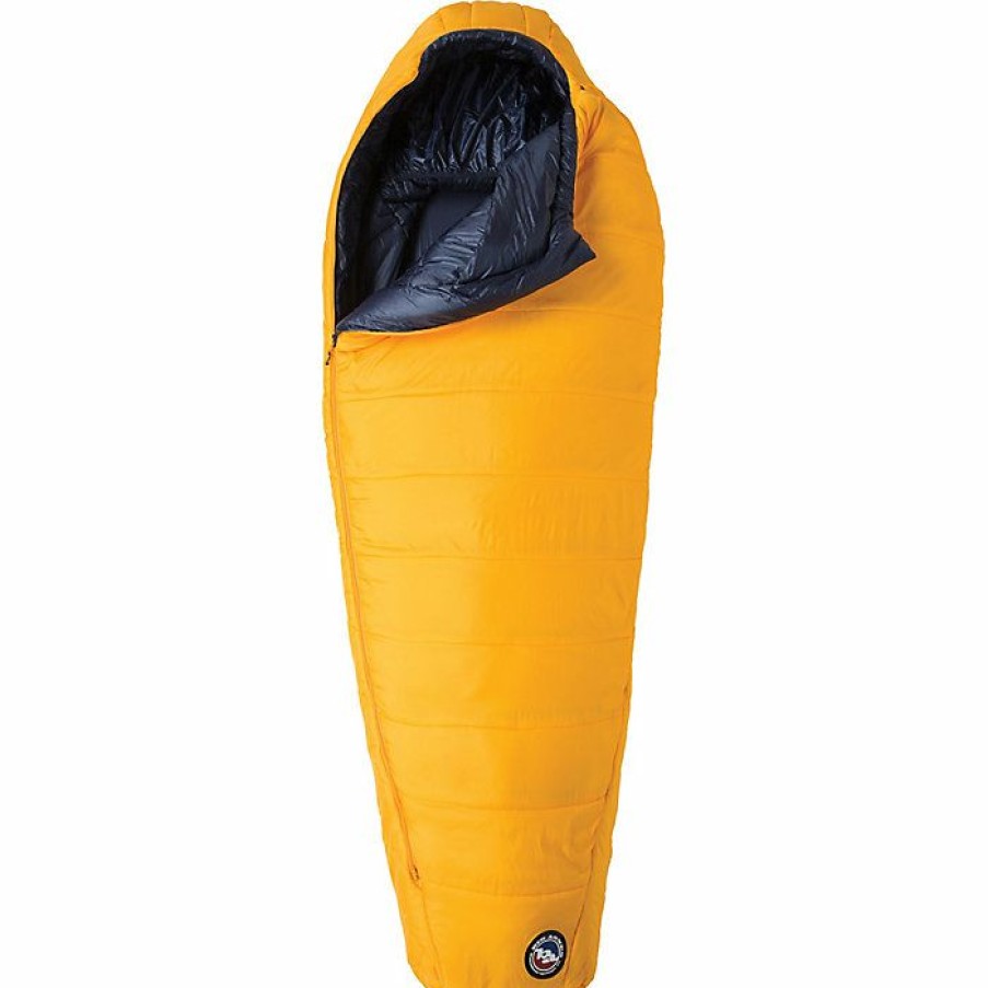 Womens Sleeping Bags Big Agnes | Big Agnes Lost Dog 30 Degree Sleeping Bag Yellow/Navy