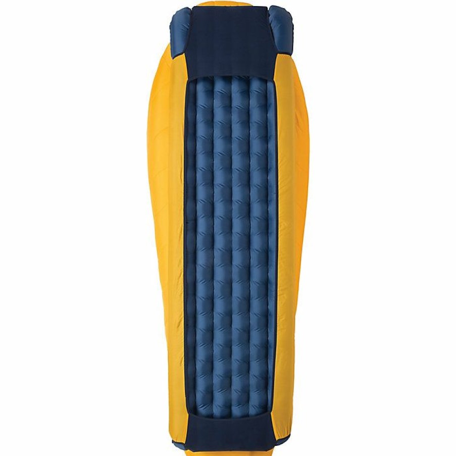 Womens Sleeping Bags Big Agnes | Big Agnes Lost Dog 0 Degree Sleeping Bag Yellow/Navy