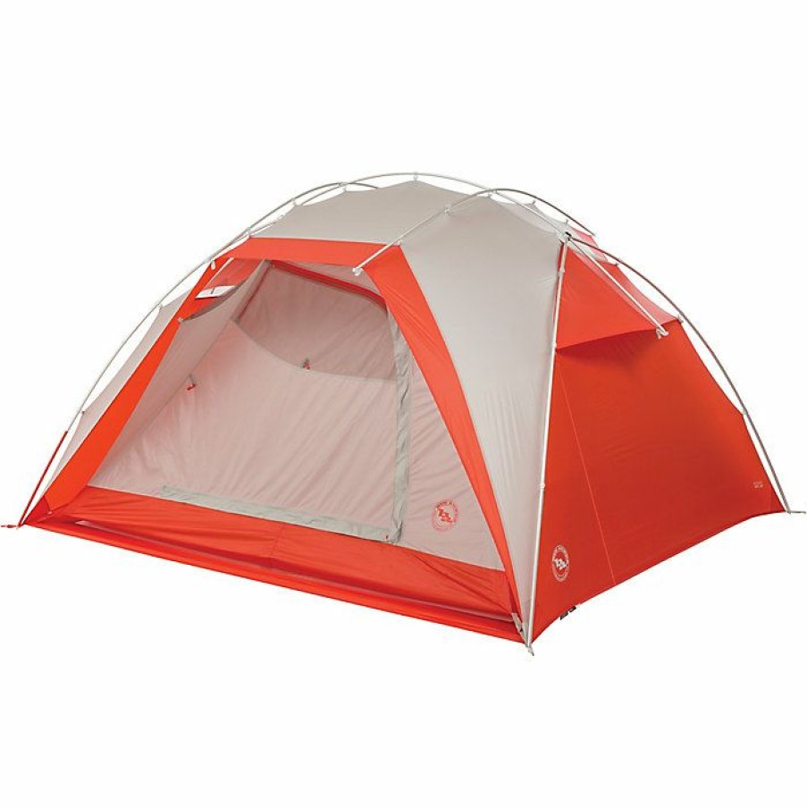 Hiking And Camping Gear Big Agnes | Big Agnes Bird Beak Sl3 Tent Gray/Orange