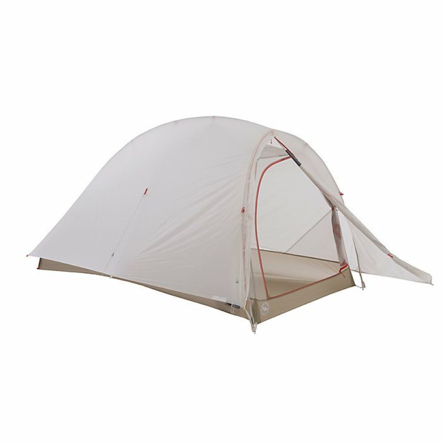 Hiking And Camping Gear Big Agnes | Big Agnes Fly Creek Hv Ul1 Solution Dye Tent Gray/Greige