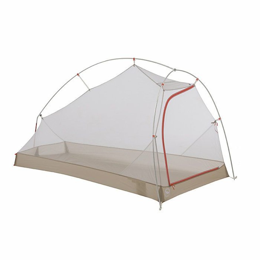 Hiking And Camping Gear Big Agnes | Big Agnes Fly Creek Hv Ul1 Solution Dye Tent Gray/Greige