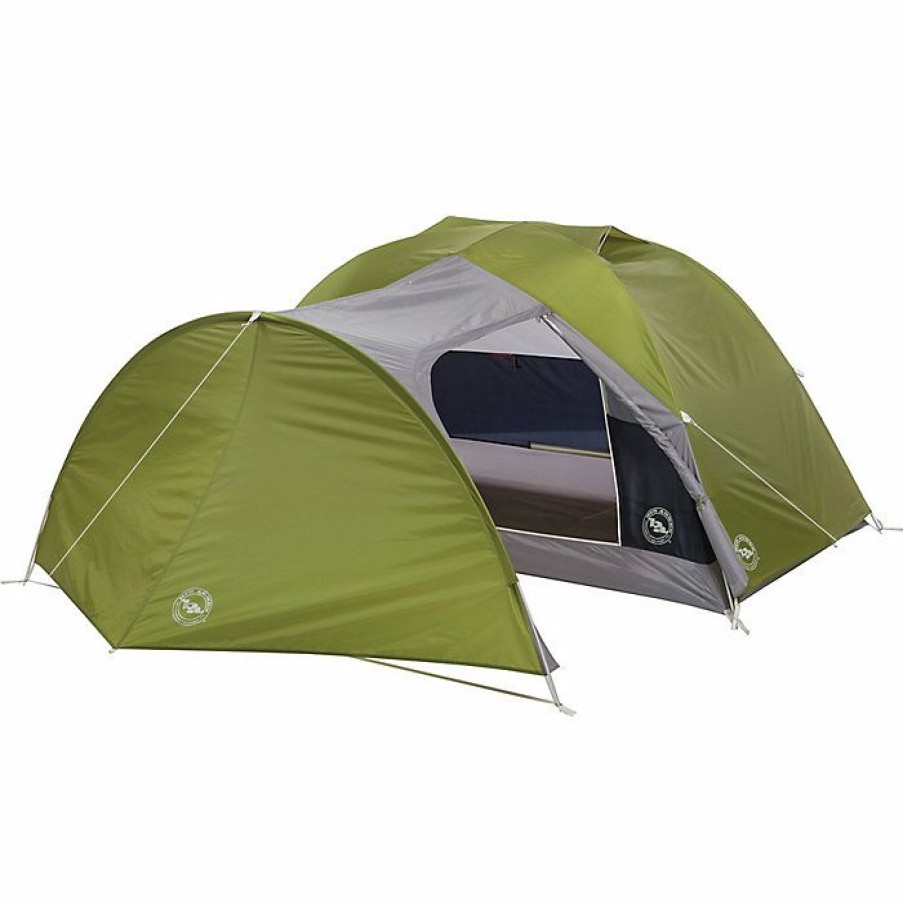 Hiking And Camping Gear Big Agnes | Big Agnes Blacktail Hotel 2 Person Tent Green/Gray