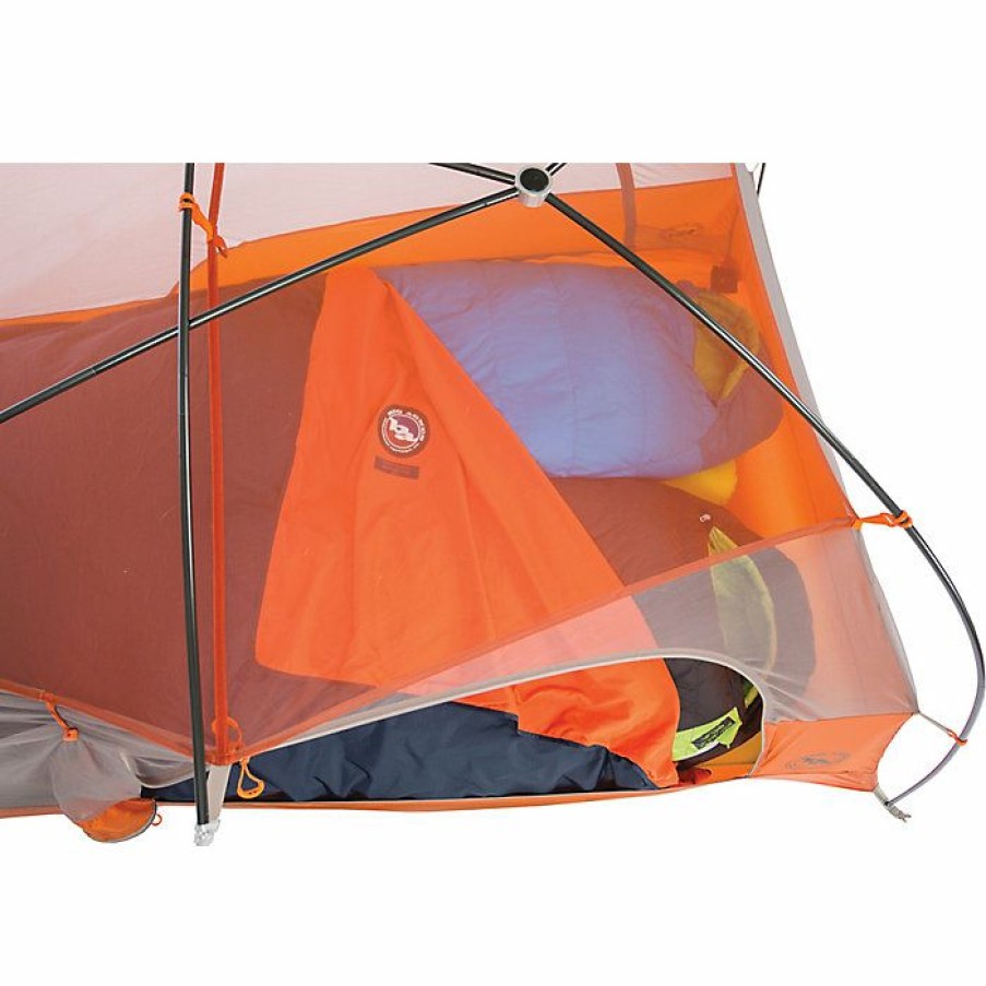 Hiking And Camping Gear Big Agnes | Big Agnes Tent Floor Protector Orange/Navy