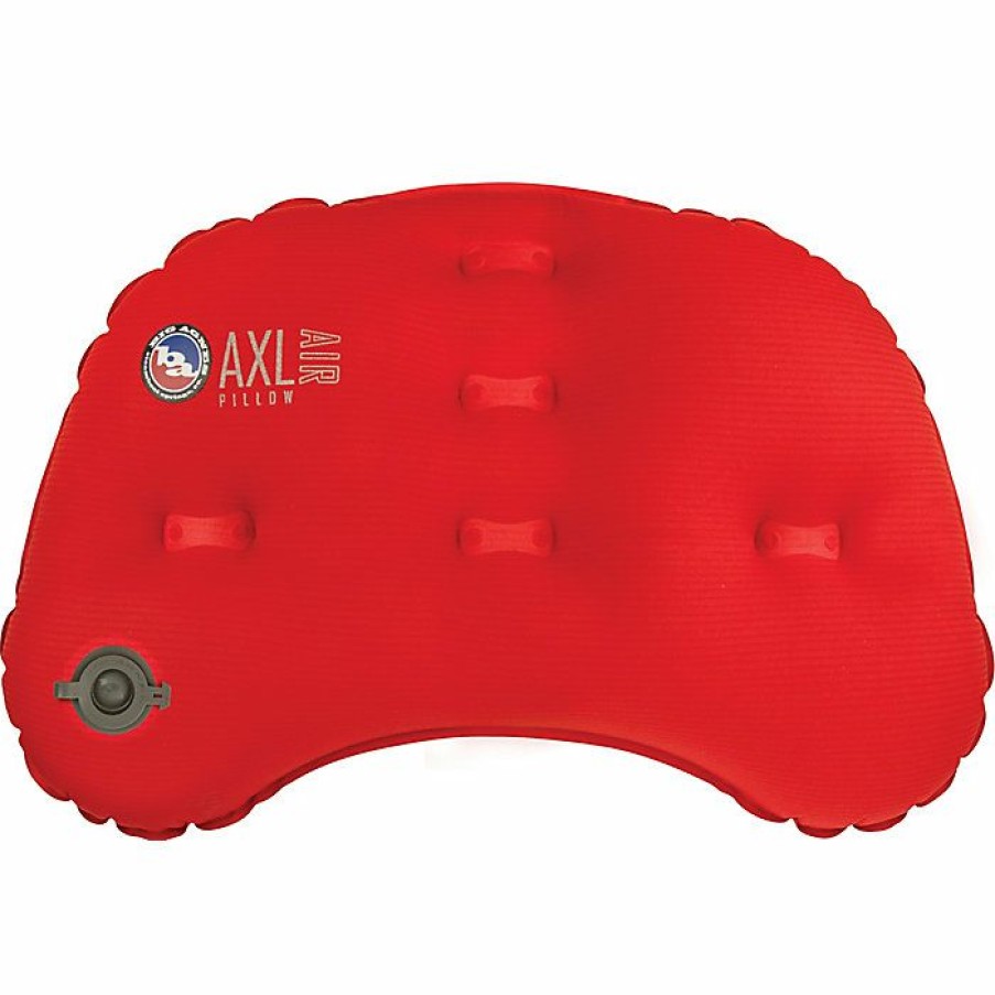 Hiking And Camping Gear Big Agnes | Big Agnes Axl Air Pillow Red