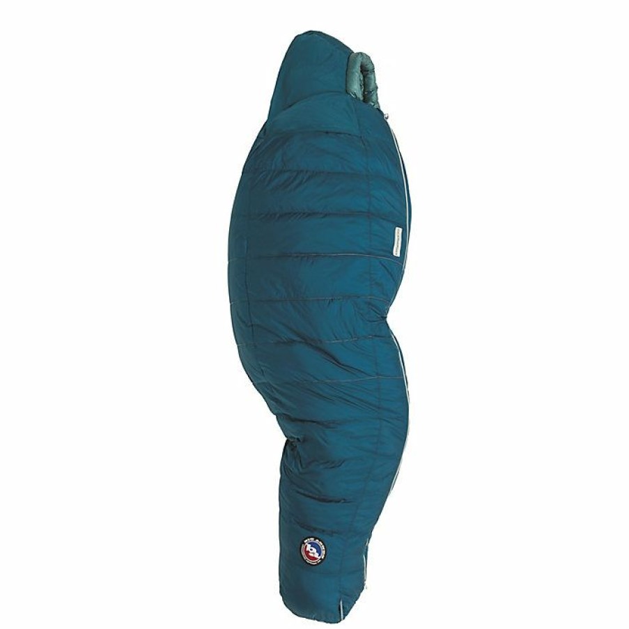 Hiking And Camping Gear Big Agnes | Big Agnes Women'S Sidewinder Sl 20 Sleeping Bag Lyons Blue/Teal