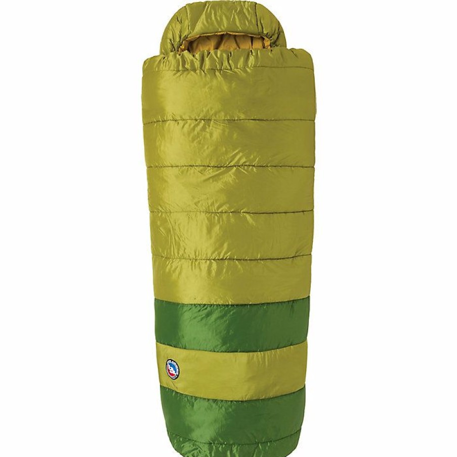 Hiking And Camping Gear Big Agnes | Big Agnes Echo Park 0 Sleeping Bag Green/Olive