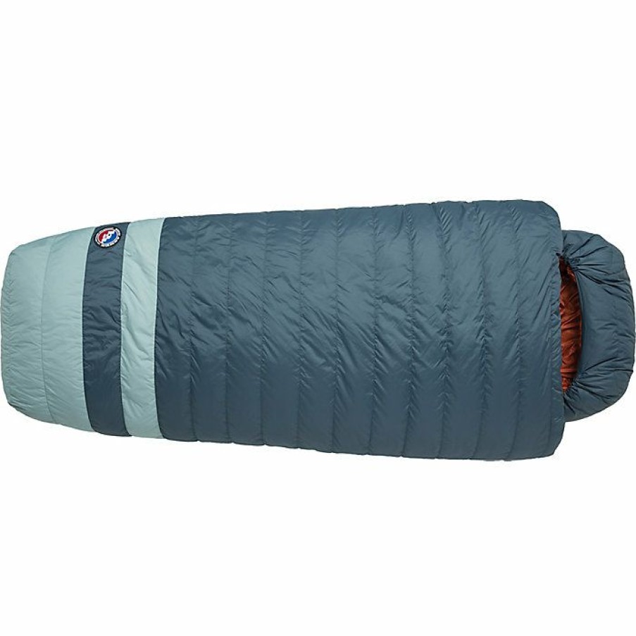 Hiking And Camping Gear Big Agnes | Big Agnes Diamond Park 0 Sleeping Bag Gray/Slate