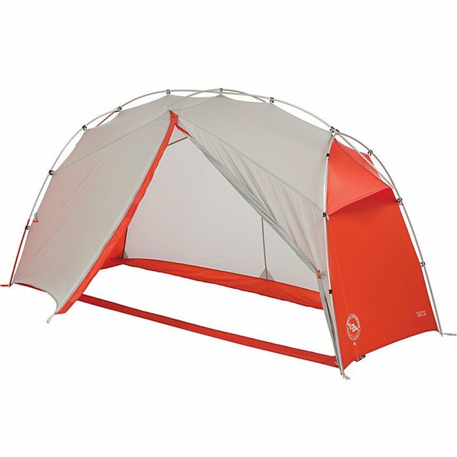 Hiking And Camping Gear Big Agnes | Big Agnes Bird Beak Sl1 Tent Gray/Orange