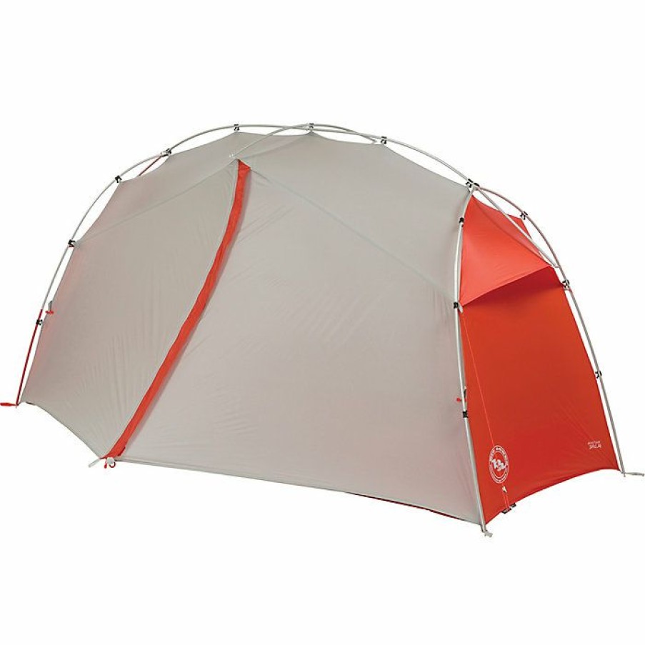 Hiking And Camping Gear Big Agnes | Big Agnes Bird Beak Sl1 Tent Gray/Orange