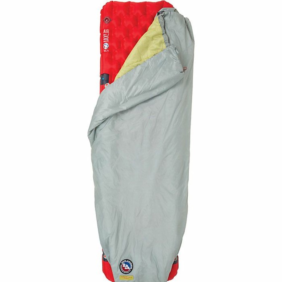 Hiking And Camping Gear Big Agnes | Big Agnes Kings Canyon Ul Quilt Gray/Palm