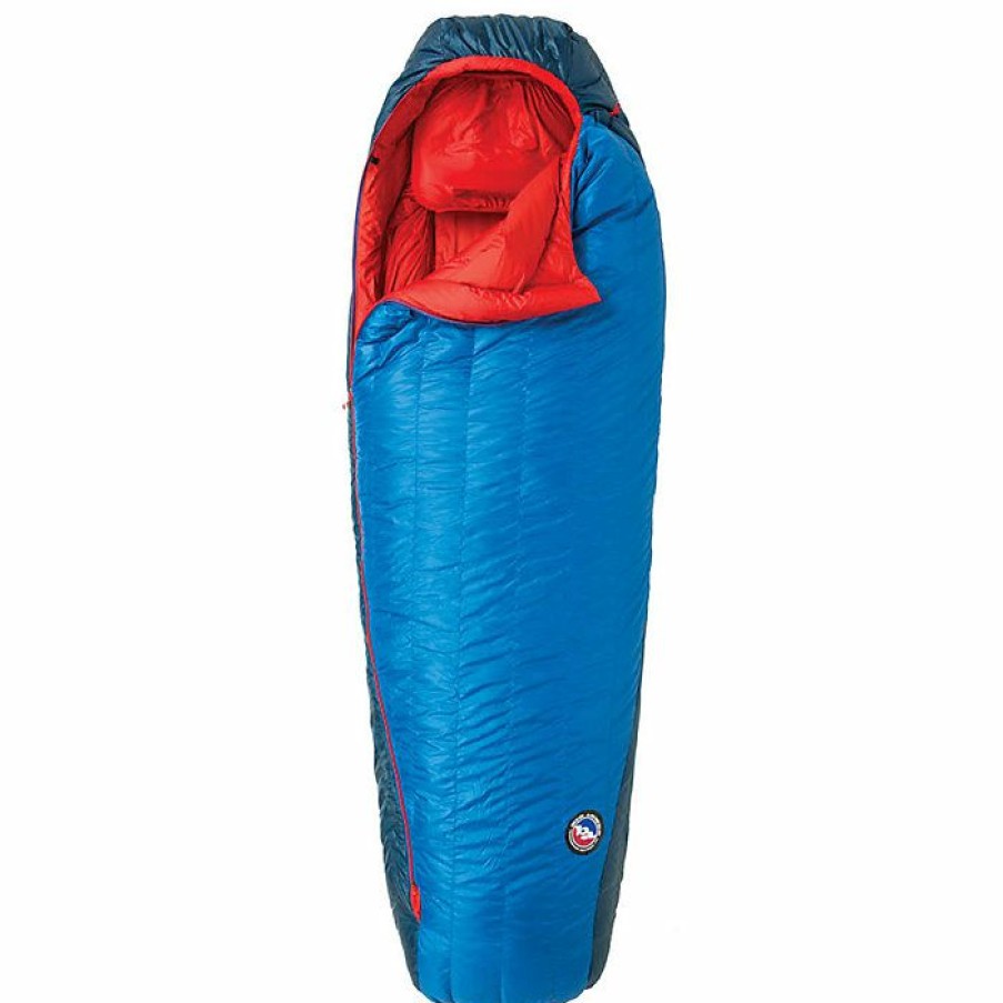 Womens Sleeping Bags Big Agnes | Big Agnes Anvil Horn 15 Degree Sleeping Bag Blue/Red