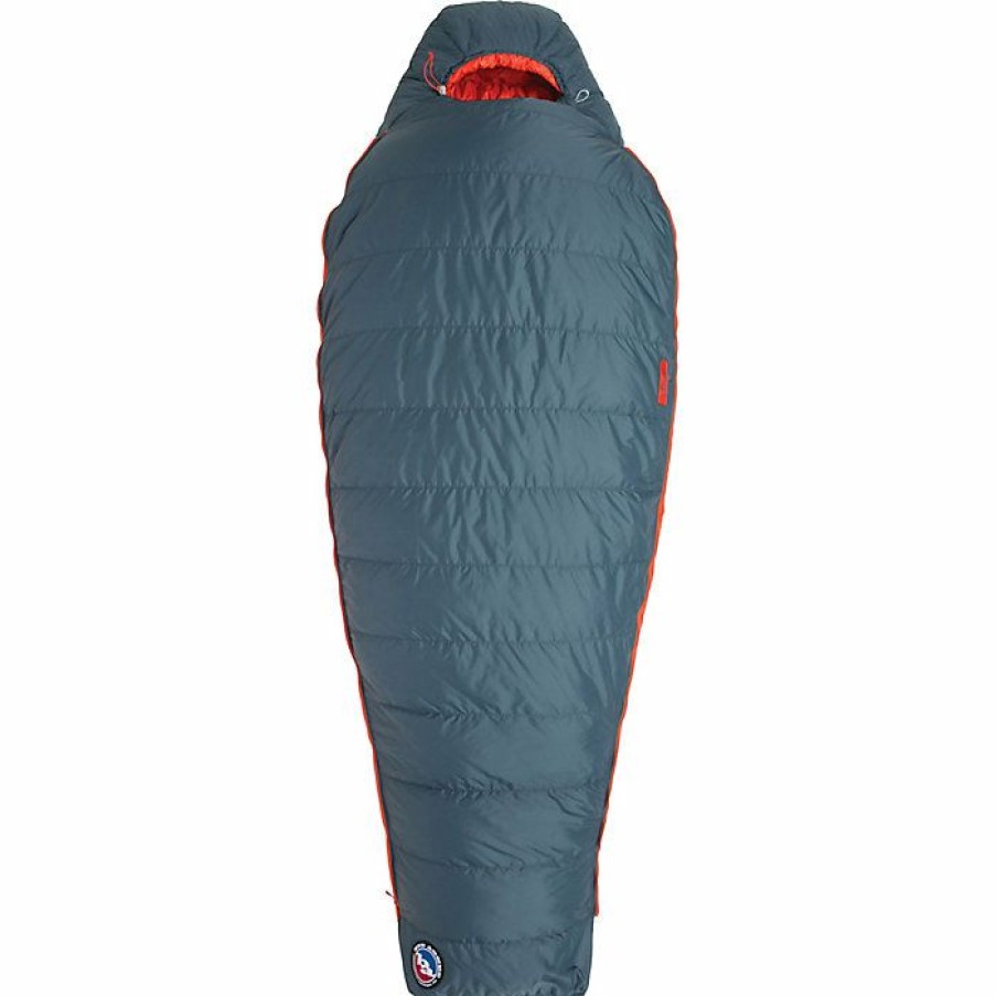 Womens Sleeping Bags Big Agnes | Big Agnes Torchlight 30 Sleeping Bag Slate/Orange