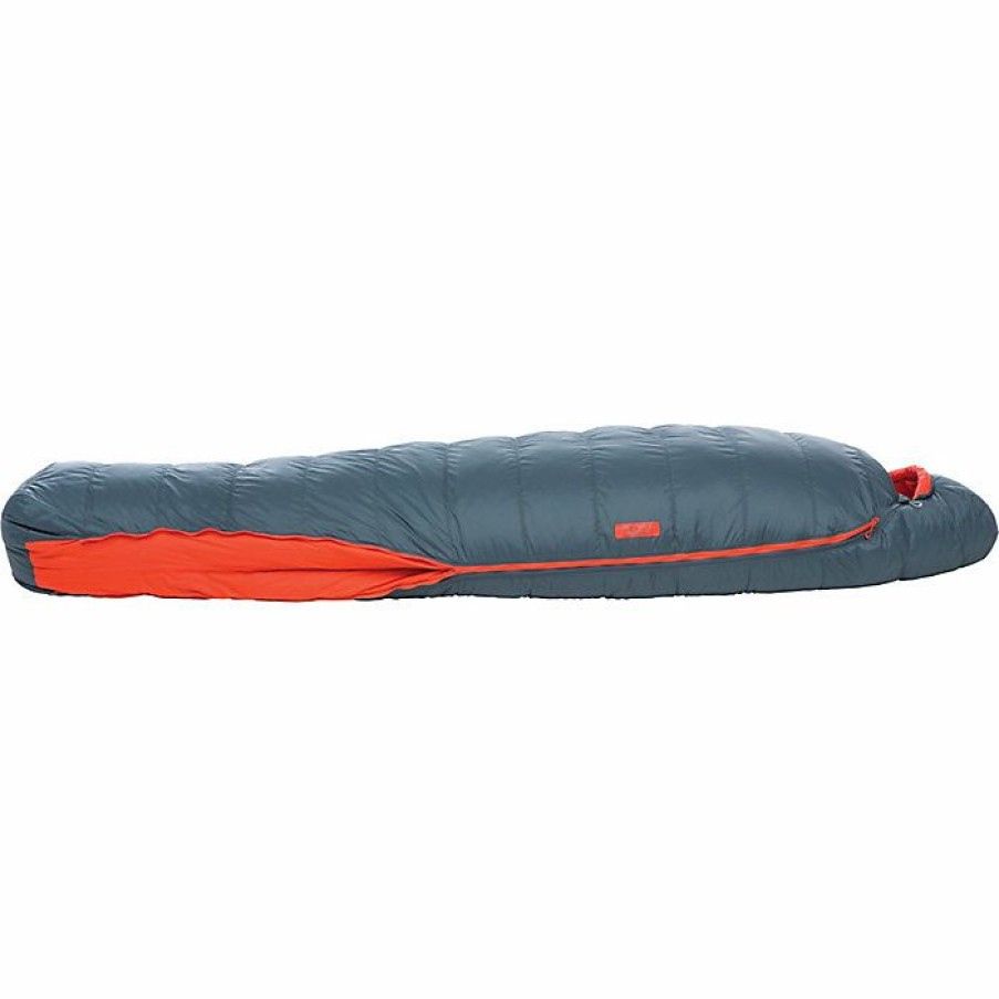 Womens Sleeping Bags Big Agnes | Big Agnes Torchlight 30 Sleeping Bag Slate/Orange