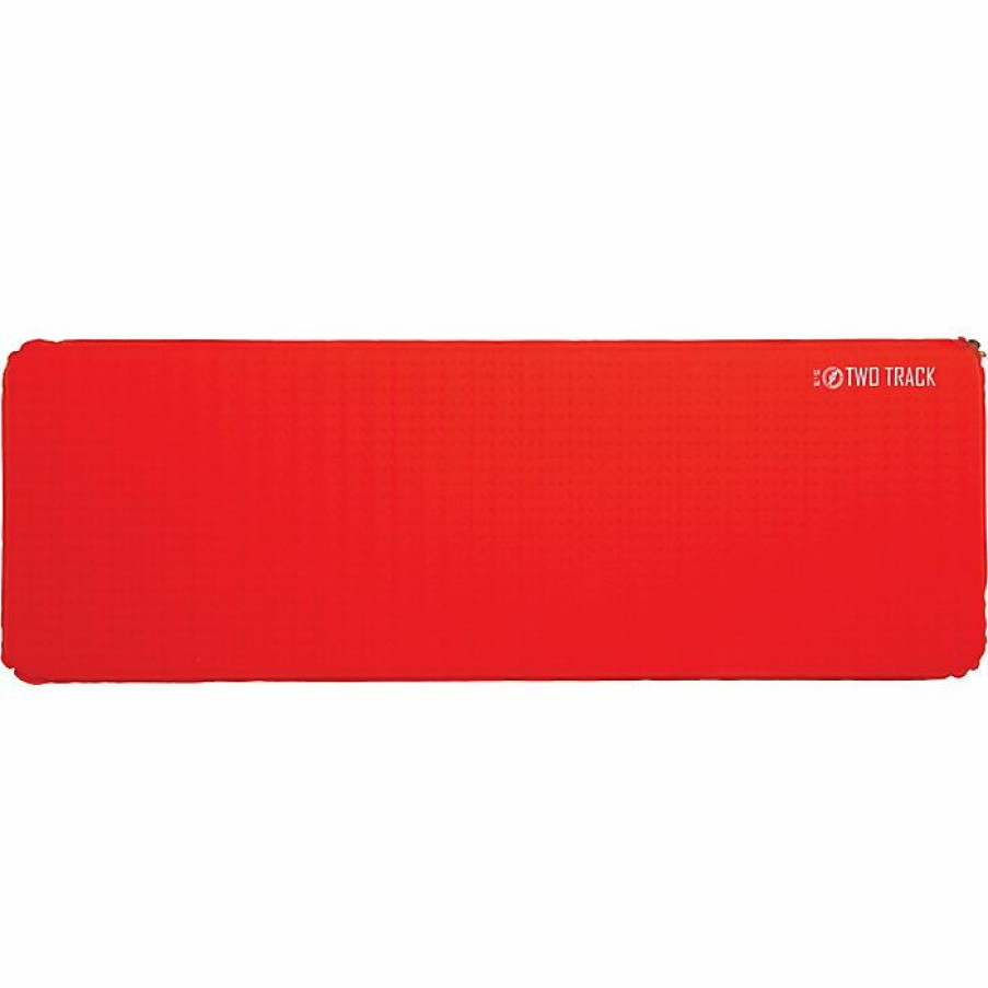 Hiking And Camping Gear Big Agnes | Big Agnes Two Track Sleeping Pad Red