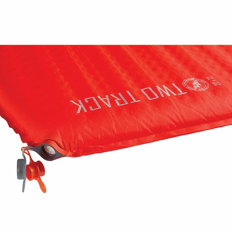 Hiking And Camping Gear Big Agnes | Big Agnes Two Track Sleeping Pad Red